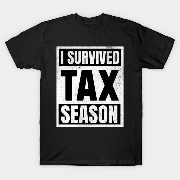 I survived tax season T-Shirt by J Best Selling⭐️⭐️⭐️⭐️⭐️